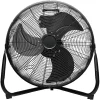 Gifi Ventilateur^Ventilateur industriel à poser Homday métal noir Ø 45 cm