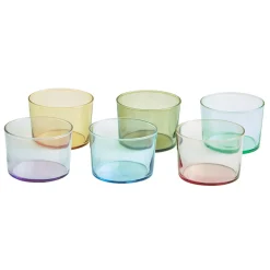 Best Gifi Verre bodega uni coloré x 6