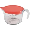 Discount Gifi Verre doseur avec couvercle 1 L