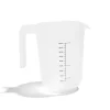 Discount Gifi Verre mesureur 500ml plastique blanc transparent