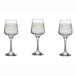 Best Gifi Verre à pied spirale x3