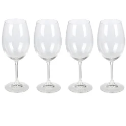 Outlet Gifi Verre à pied transparent 45 cl x4