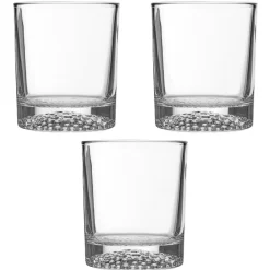 Sale Gifi Verre à whisky fond martelé x3