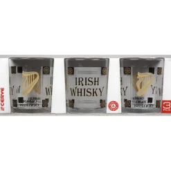 Outlet Gifi Verre à whisky "Irish Whisky" x3