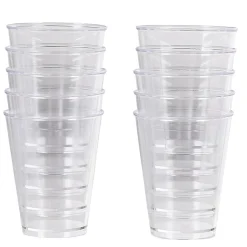 Best Gifi Verrine ronde haute en plastique réutilisable x10