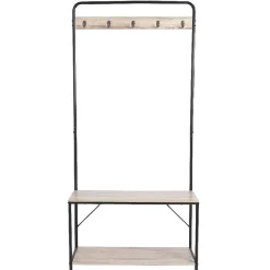 Gifi Rangement|Vestiaire penderie avec banc
