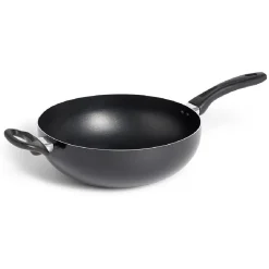 Online Gifi Wok tous feux sauf induction aluminium noir Ø28cm