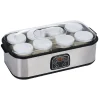 Online Gifi Yaourtière 8 pots en aluminium gris