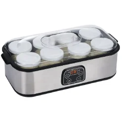 Online Gifi Yaourtière 8 pots en aluminium gris